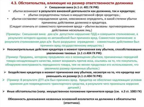 Возражение против претензии